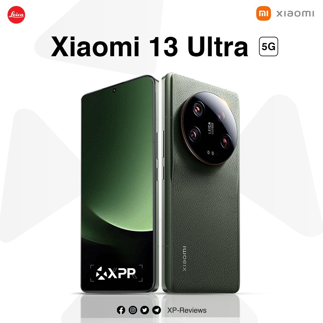 xp_reviews's tweet photo. #مؤتمر_شاومي
◀️ شركة شاومي أعلنت رسميا عن هاتف Xiaomi 13 Ultra في الصين.

▪️يأتي هاتف Xiaomi 13 Ultra مع تصميم جديد للكاميرا الخلفية وتحسينات هائلة في العتاد الداخلي.

▪️إذا أعجبك المحتوى لاتبخل علينا بريتويت ❤❤

#XPReviews
#Xiaomi13Ultra
#Xiaomi13UltraLaunchEvent https://t.co/0MVHj3RfBw