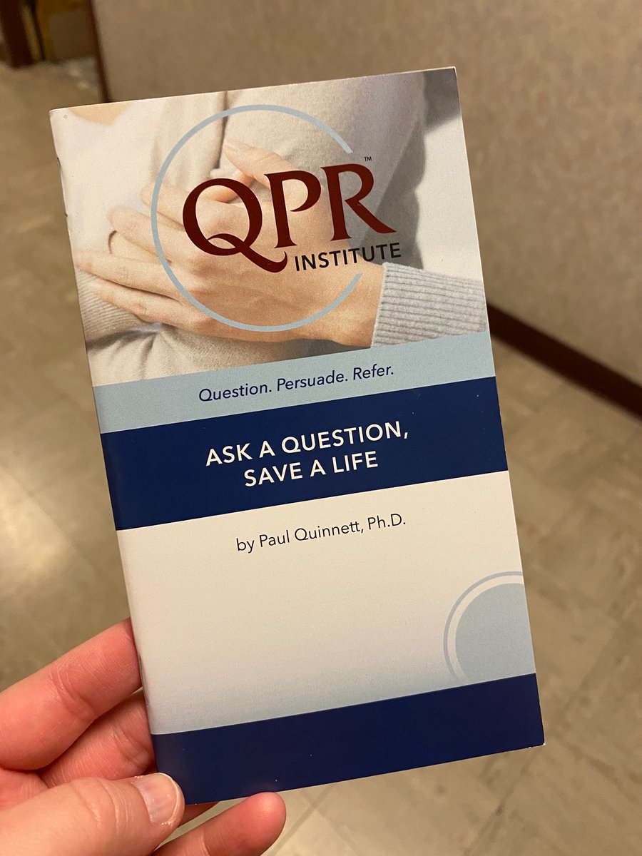 PurdueOGDI's tweet photo. The Office of Graduate Diversity Initiatives just completed the QPR training ✨

#QuestionPersuadeRefer
#QPR #training https://t.co/3GTNvUJFEU