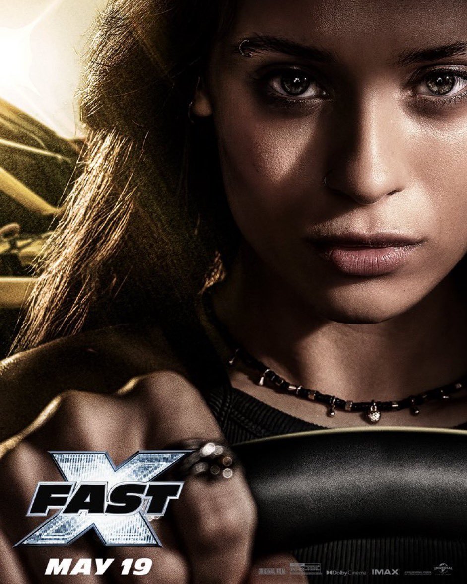 two new posters for #FastX with #BrieLarson #DanielaMelchior new trailer drop Tomorrow