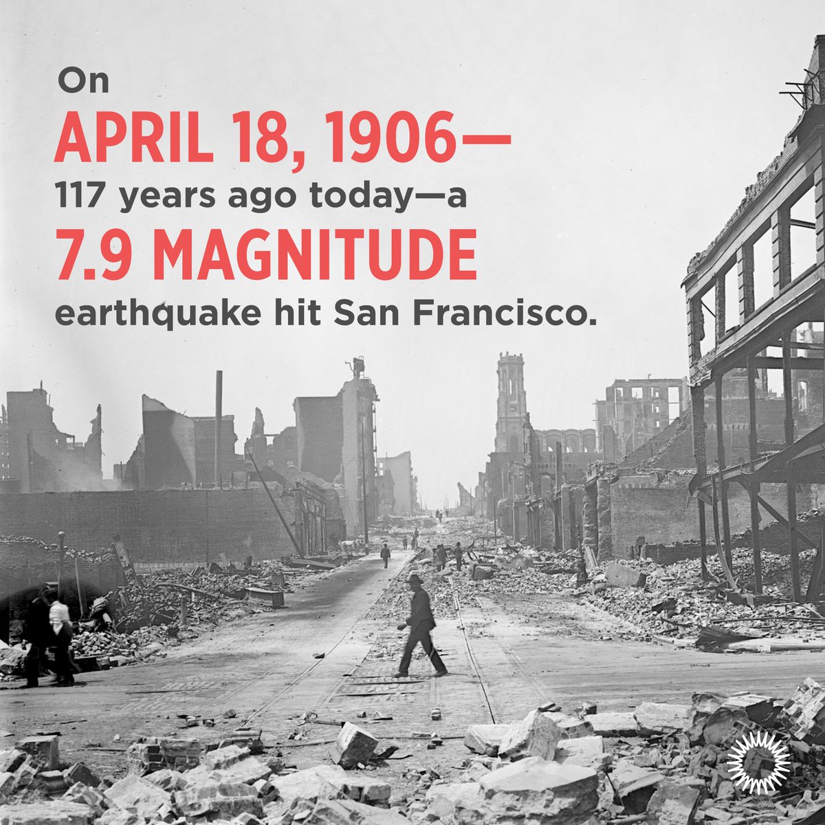 San francisco earthquake frequency