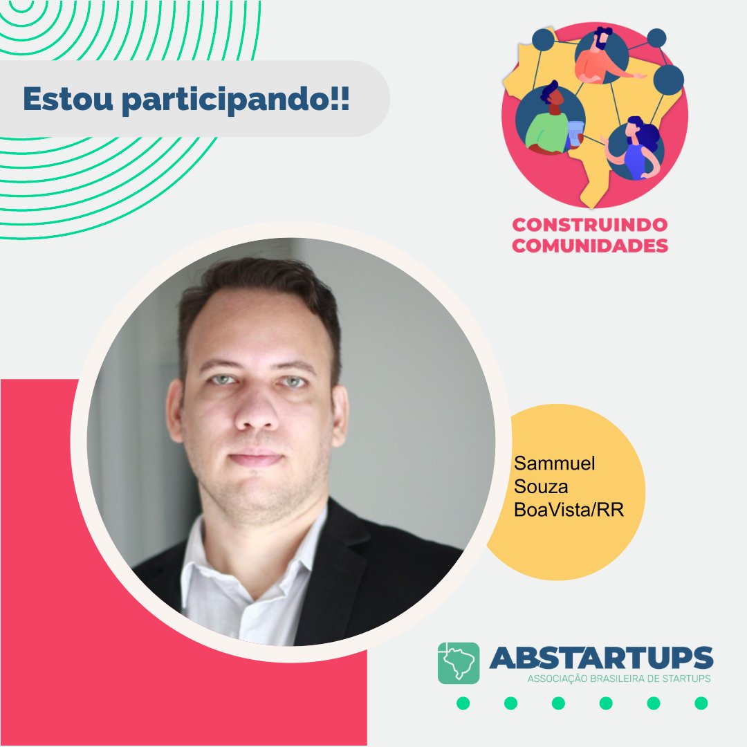 sammuelfcs's tweet photo. Inicia hoje o programa de formação de liderança de comunidades de startups promovido ABStartup

É um prazer poder participa desta primeira edição e colaborar com outros participantes na construção de comunidades mais fortes e integradas aos ecossistemas locais.

#estounoccs2023 https://t.co/Qk1XVRQkMQ