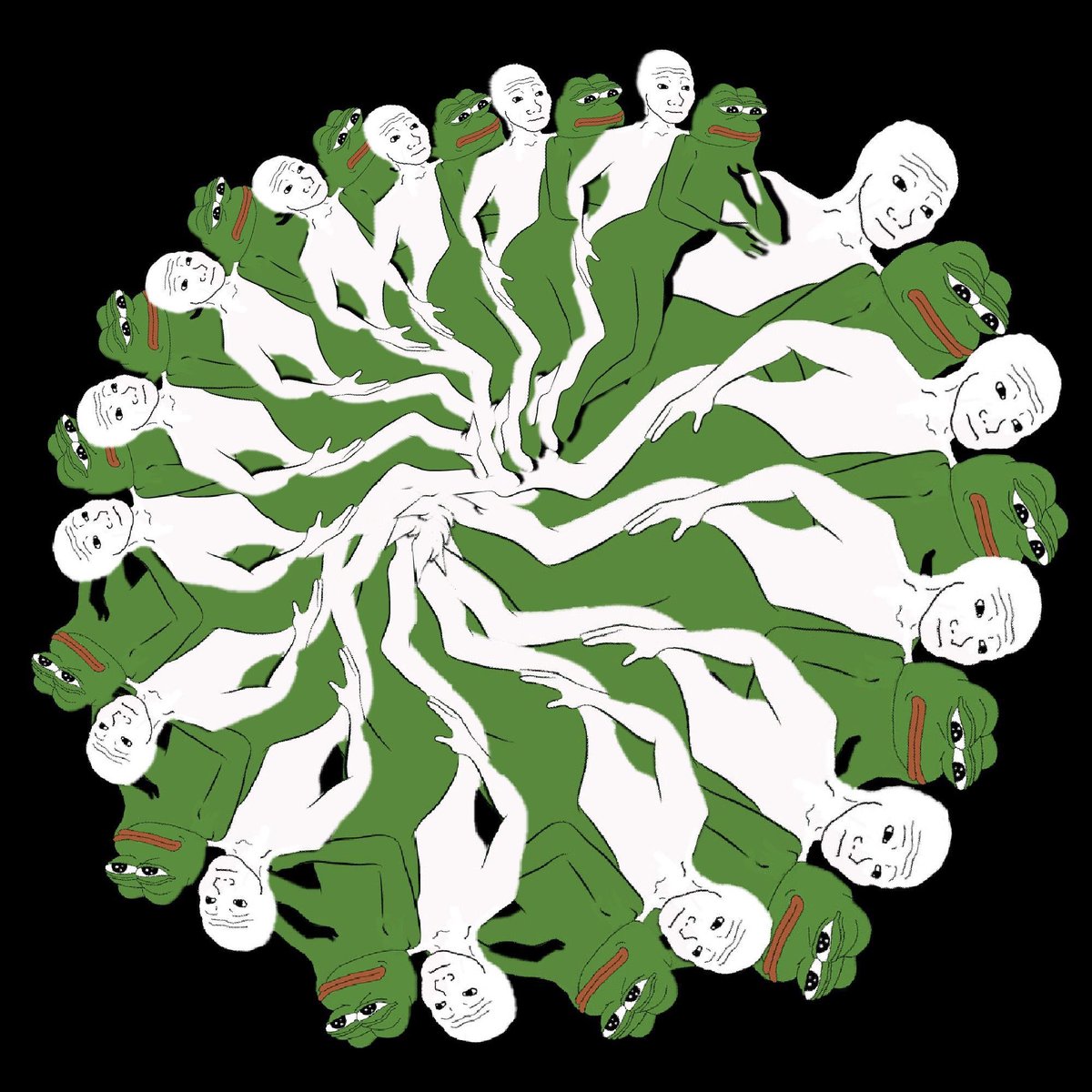 funny_ape's tweet photo. JUST IN:  $PEPE could become the world currency over all country's shit coin https://t.co/XUTkcW5sqv