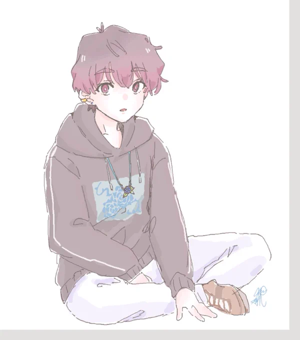 BLL絵チャにゲリラしてネス描いてきました。 