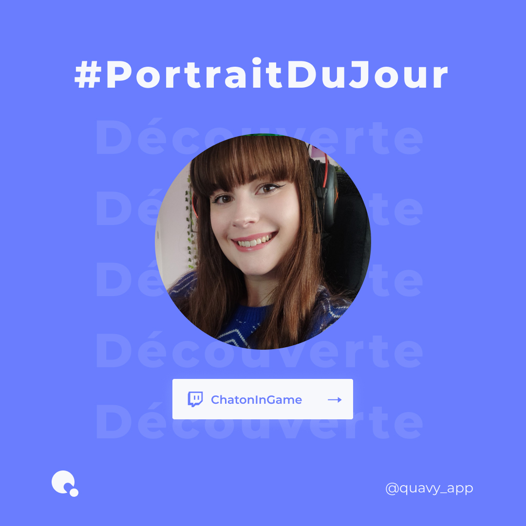 Quavy_fr's tweet photo. 🔥Découvrez notre nouveau portrait de streameuse avec @ChatonInGame  sur le blog de Quavy !  

☀️Sur sa chaîne vous pourrez trouver des Sim's, du multi gaming et toujours avec de la bienveillance !  

Le portrait complet à lire ici ⬇️
https://t.co/s4jBTxGcDq https://t.co/ftxHO5k9ub