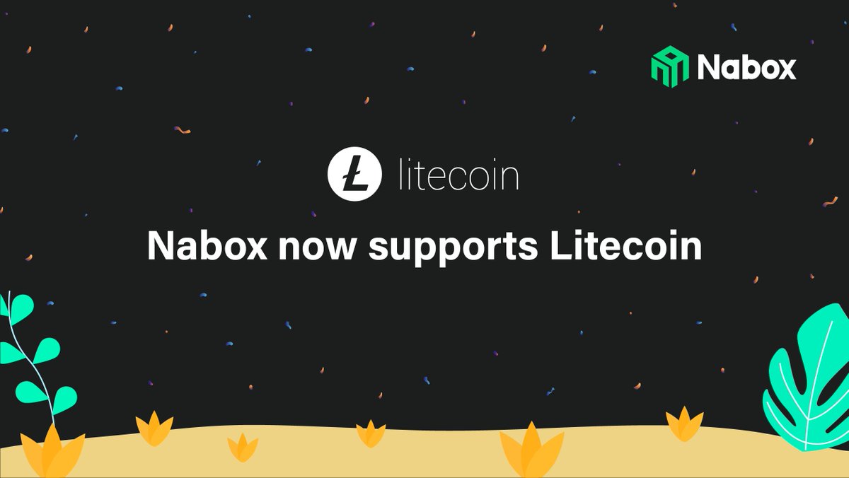 naboxwallet's tweet photo. $LTC holders! We are super excited to announce @litecoin is supported by us🙋 

Welcome to use Nabox Wallet to manage your #LTC 

Switch to over 50 networks and manage all your assets by #Nabox - the #Multichain #Web3 #wallet https://t.co/Wef1jw0s1t