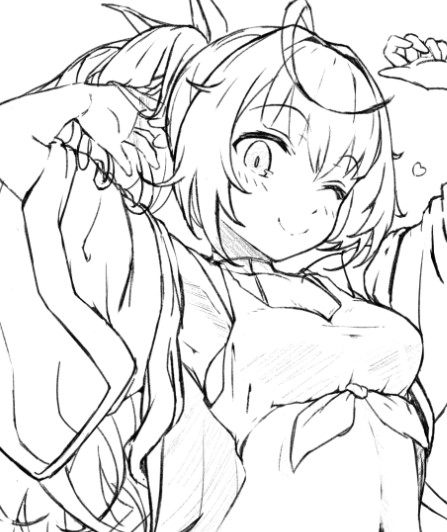 星川ァ!
新しいペンにしたついでに筆圧設定をいじりまわしたらぜんぜん今まで通りに描けなくなってしまい、
かなり困ってましたがわりと馴染んできました。
健康的なおなかをKENZENに描きたいですね😌