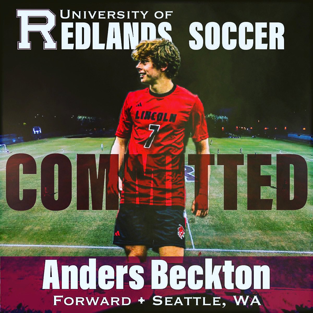 Introducing our 3rd signing for our 2023 recruiting class✍️✅Welcome to the Bulldog Family, Anders! The striker plays for <a href="/SeattleUnited/">Seattle United</a> B05 ECNL and Lincoln High School #DawgsGottaEat