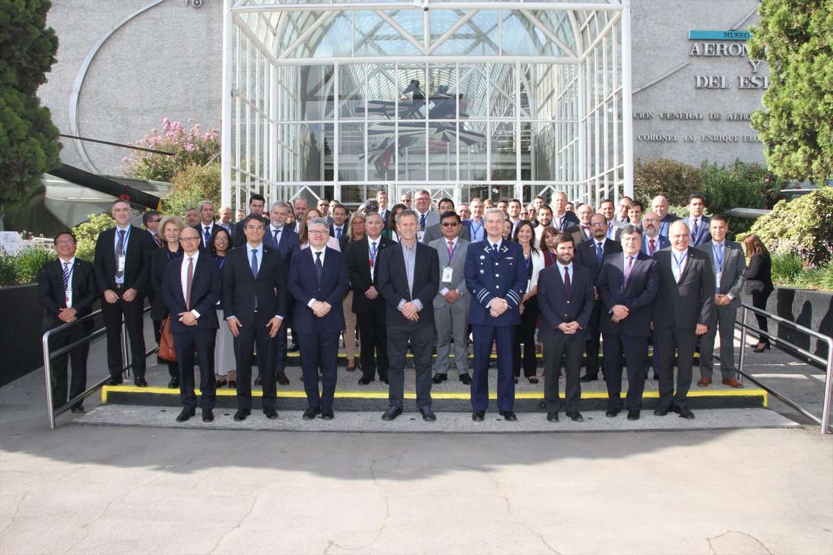 ICAO Secretary General <a href="/JCS_ICAO/">Juan Carlos Salazar</a> contributed to #RAAC_17 and undertook a wide variety of other activities to support progress on the #safety, #security, and #sustainability of air transport regionally and globally during his mission to Chile. 🇨🇱

🔗 icao.int/Newsroom/Pages…