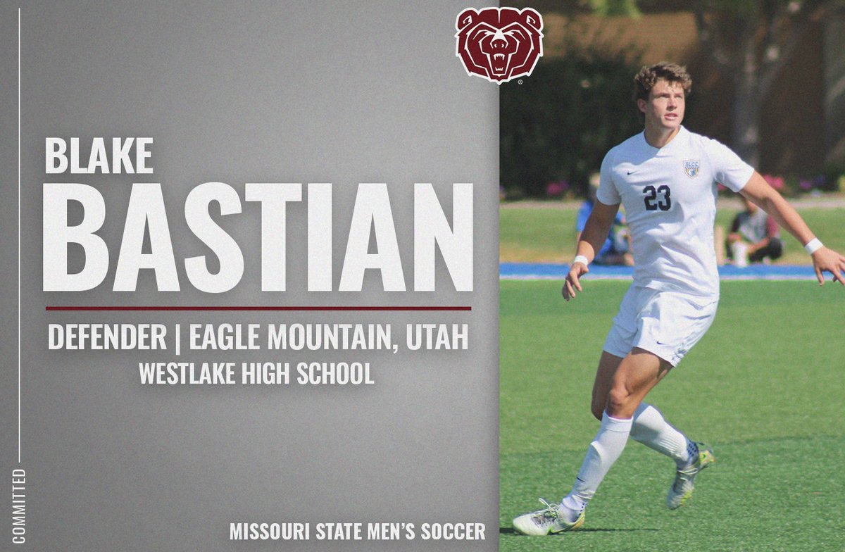 MoStateMSOC's tweet photo. 🚨���𝐞𝐰 𝐚𝐝𝐝𝐢𝐭𝐢𝐨𝐧𝐬 𝐭𝐨 𝐭𝐡𝐞 𝐁𝐞𝐚𝐫𝐬🚨

Please help us welcome 𝐁𝐥𝐚𝐤𝐞, 𝐉𝐨𝐞, 𝐌𝐚𝐭𝐭𝐢𝐚 𝐚𝐧𝐝 𝐓𝐲𝐥𝐞𝐫 to @MSUBearsMSoccer https://t.co/rfQNeWD66g