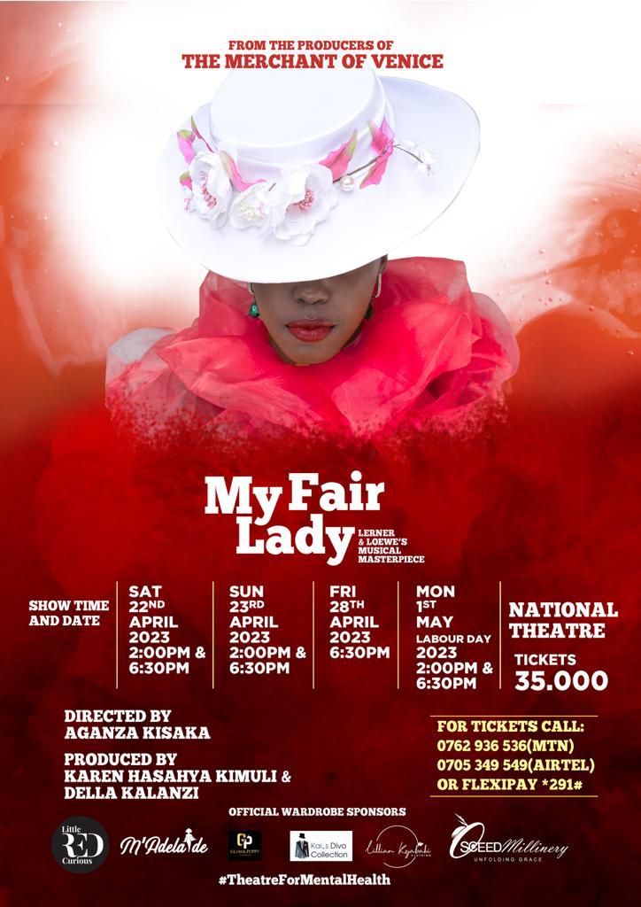 BNantale's tweet photo. On the 15th of April, a little known cast gathered for the premiere of a play entitled #Myfairlady at Serena Hotel and I kid you not, all the stars were out as was little miss thing. We do it again this weekend at National theatre, join us, will you?
#Theatreformentalhealth https://t.co/phnYP22gwF