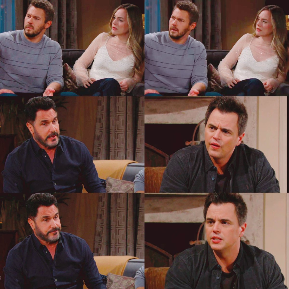 TeamLopeOnBB's tweet photo. These scenes were some of the best scenes on bold in a long time!! π The Spencer Family all together! #Hope #Lope #FreeHopeFromThomAss #Liam #Wyatt #SpencerBros #SpencerMen #Spencers π₯π€β€οΈβπ₯ @BandB_CBS #BoldandBeautiful Lope holding hands https://t.co/3oUG8RBHz5