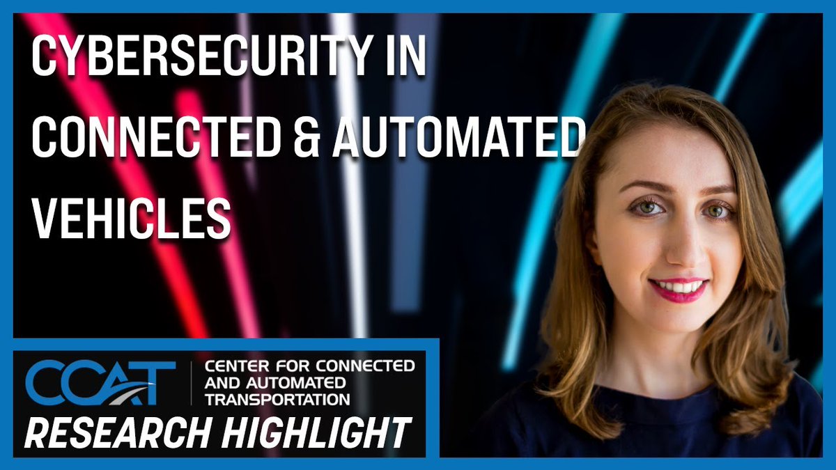 UMichCCAT's tweet photo. Last year, the @USDOT RD&amp;T @CUTCResearch Video Forums were launched to feature research being applied by various institutions in the real world. We are pleased to share our most research highlight video, led by Professor Neda Masoud.

https://t.co/50S7GS1Crq
#ccatResearch https://t.co/gQroMMTjJo