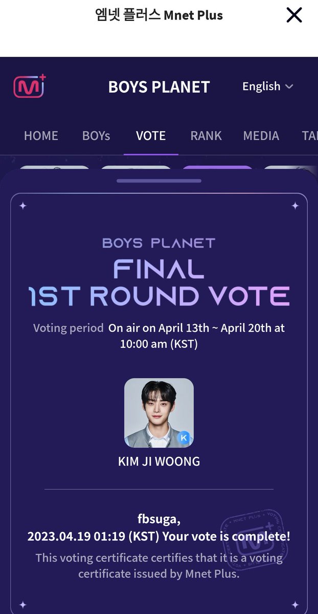 FbMinSUGA502's tweet photo. Hoy es el último día de esta votación!
Por favor si puedes realizar tu voto deja el SS + #SUGAxKJW
Agradezco muchísimo a Army y a Woongdeongies por el apoyo en esta Colaboración 💜🫂
Sigamos con el Stream 💪🏻🔥💜📈 https://t.co/CXeQ8UZfWY