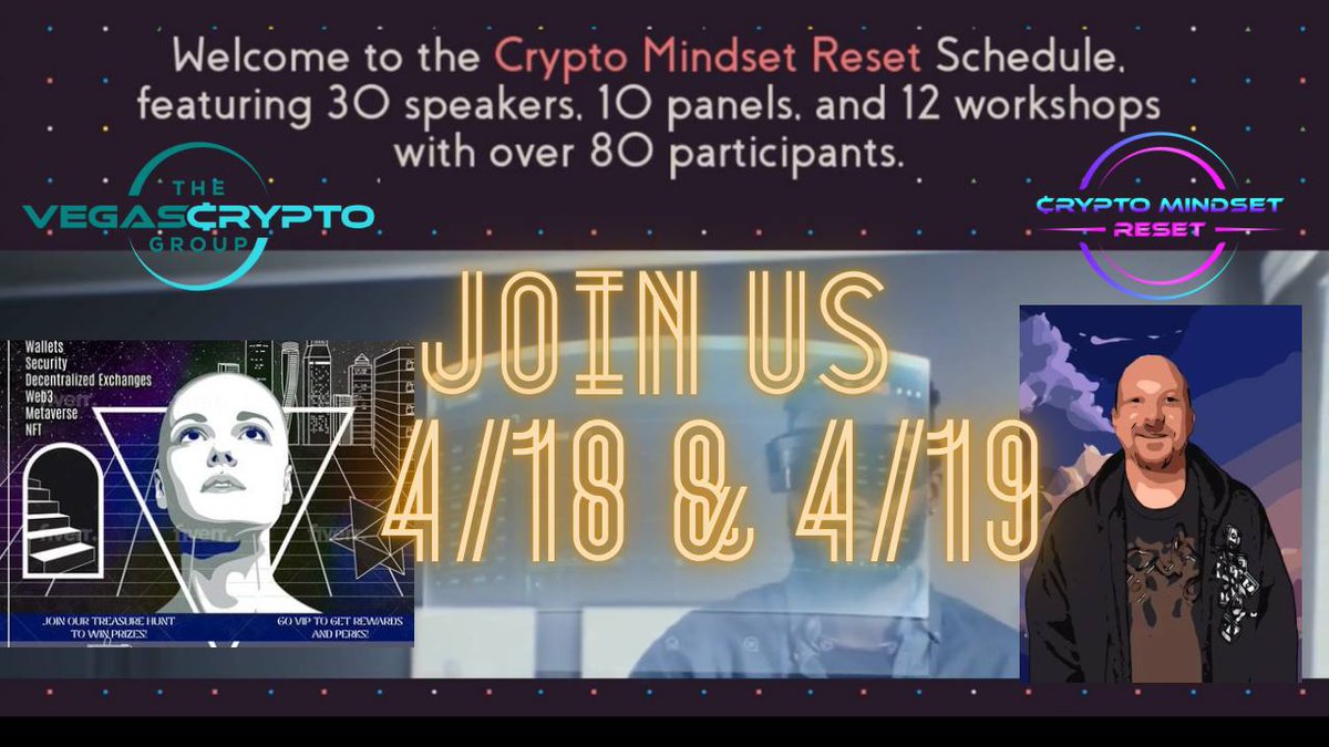 RiceTVx's tweet photo. WATCH DAY 1 of the #CryptoMindsetReset Virtual Summit #2 for FREE on the #RiceTVx Rumble channel 12pm ET/9am PT until 8pm ET/5pm!
ππ»ππ»ππ»
https://t.co/E8KtKgvMSM https://t.co/GSmYX2Jx0s