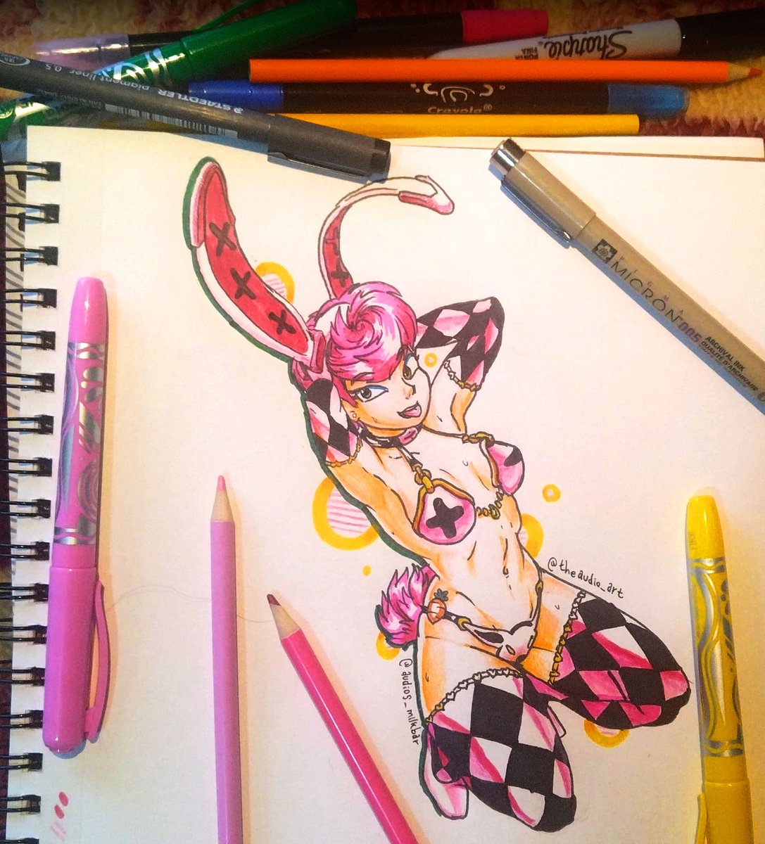 theaudio_alt's tweet photo. Trish rocks the bunny girl look! <3 🐰💝
#TrishUna #JoJosBizarreAdventure #ventoaureo #bunnygirl https://t.co/nrvrQv6fLI