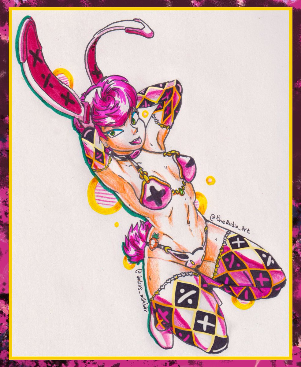 theaudio_alt's tweet photo. Trish rocks the bunny girl look! <3 🐰💝
#TrishUna #JoJosBizarreAdventure #ventoaureo #bunnygirl https://t.co/nrvrQv6fLI