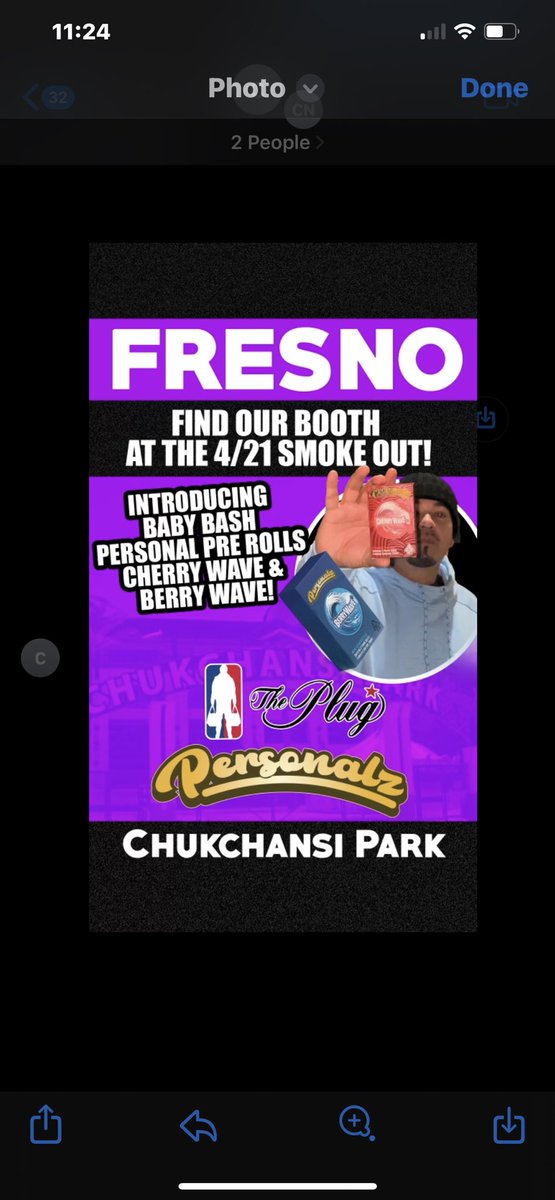 BabyBash's tweet photo. I will have My Cherry Wave pre rolls in Fresno for the Big show!! #LemonCherrygelato #IndoorOnly #AntiBoofWeed https://t.co/jB1GRam3BP