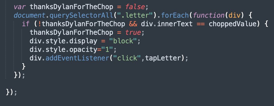 <a href="/DylanMadisetti/">Dylan Madisetti</a> I added your code and it fixed it! Thanks Dylan for the chop! :D