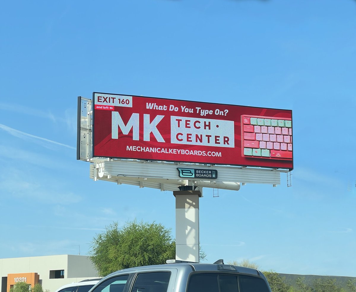 MKTechCenter's tweet photo. Check out our new billboard! 🎉
( I-10 near Elliot Road) https://t.co/fYE3b1amsh