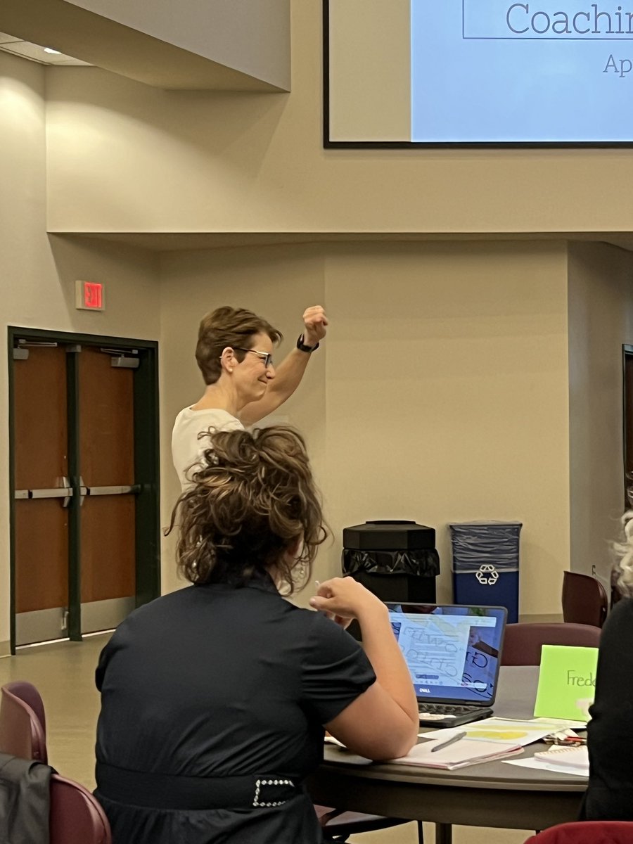 Anna_Hebb's tweet photo. @Vtss_ric Growing Your Coaching System! A great day learning from other divisions about growing a coaching system that improves student outcomes. #vtssatwork https://t.co/udHOtw5CbA