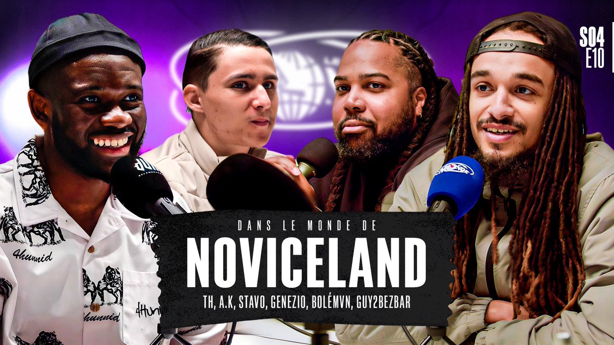🎙️🚨 Nouvel épisode en ligne avec l'équipe Noviceland!

Leurs débuts respectifs dans la musique, leurs rencontres, les connexions avant la formation du label, les récentes sons avec TH, Stavo, Genezio et plus...

s/o <a href="/faridbourimech/">Farid noviceland</a> 

🖼️ <a href="/valentin_dpr/">Valentin DUPRE</a>

👉🏾 dlm4.podlink.to/DansLeMondeDe