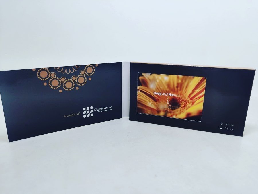 Get this 3inch HD screen Digi-Business card! The alluring pocket sized brochure captivates audiences. Personalized content keeps customers engaged. Contact Us for a no-cost consultation 832-847-1905 or email us at info@1on1brochure.com #1on1brochure #DigitalMarketing