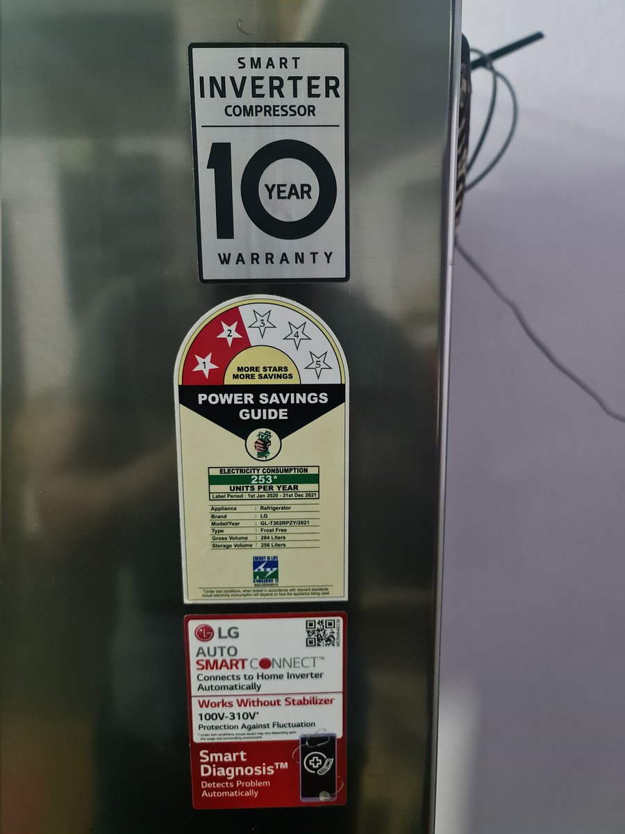 PeopleHyderabad's tweet photo. Dear @LGIndia, bought refrigerator in October2021 with 10yr warranty from @bajajelectronic #Hyderabad. The freezer is not cooling. ur representative attended &amp; informed that sensor isnt working need to replace it which cost 2000, what is the use of warranty if we have to pay ? https://t.co/8Sr5ViR2zk