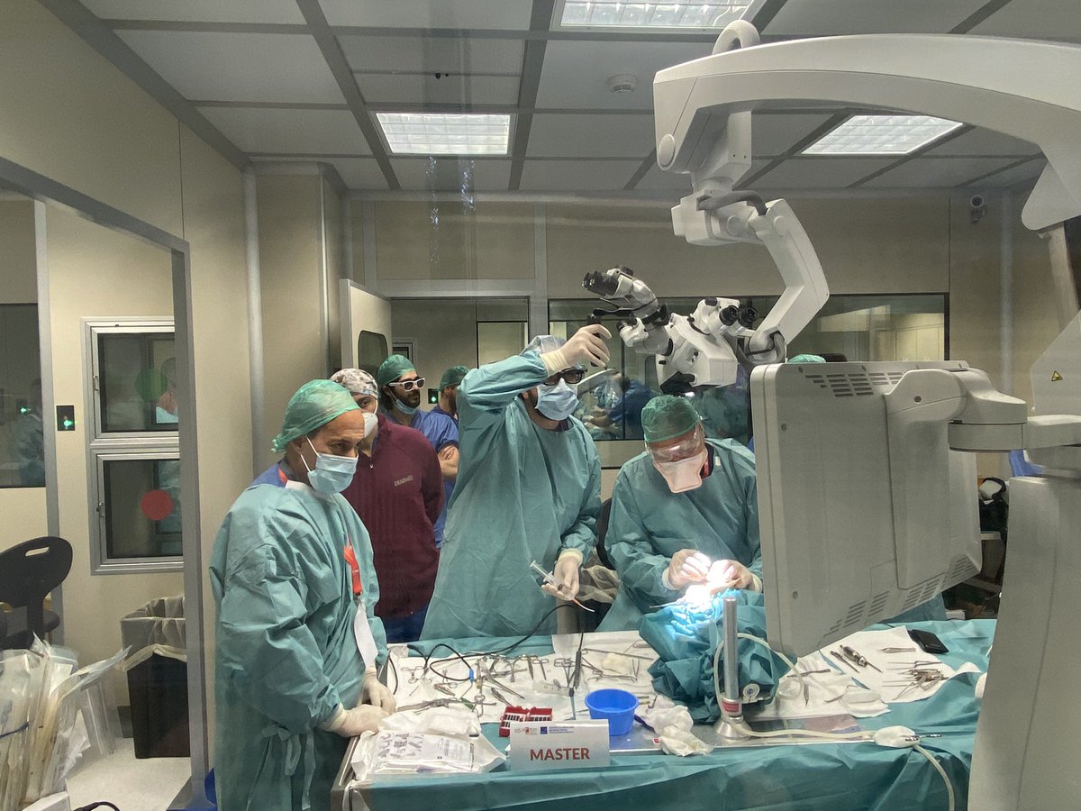 NeuromedIRCCS's tweet photo. La prima #masterstation del #memorialcantore2023 è stata svolta da #antoniobernardo, esperto mondiale nella #formazione in #neurochirurgia del #weillcornellmedicalcollege @WeillCornell @cadaverlab #neuromed #italy https://t.co/uzmM5oNBKX
