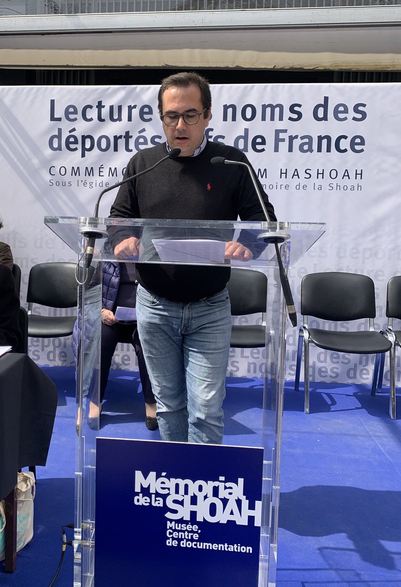 SamuelMuller1's tweet photo. Yom HaShoah @ @Shoah_Memorial 
#DevoirDeMémoire #shoah https://t.co/TeUpVHeJks