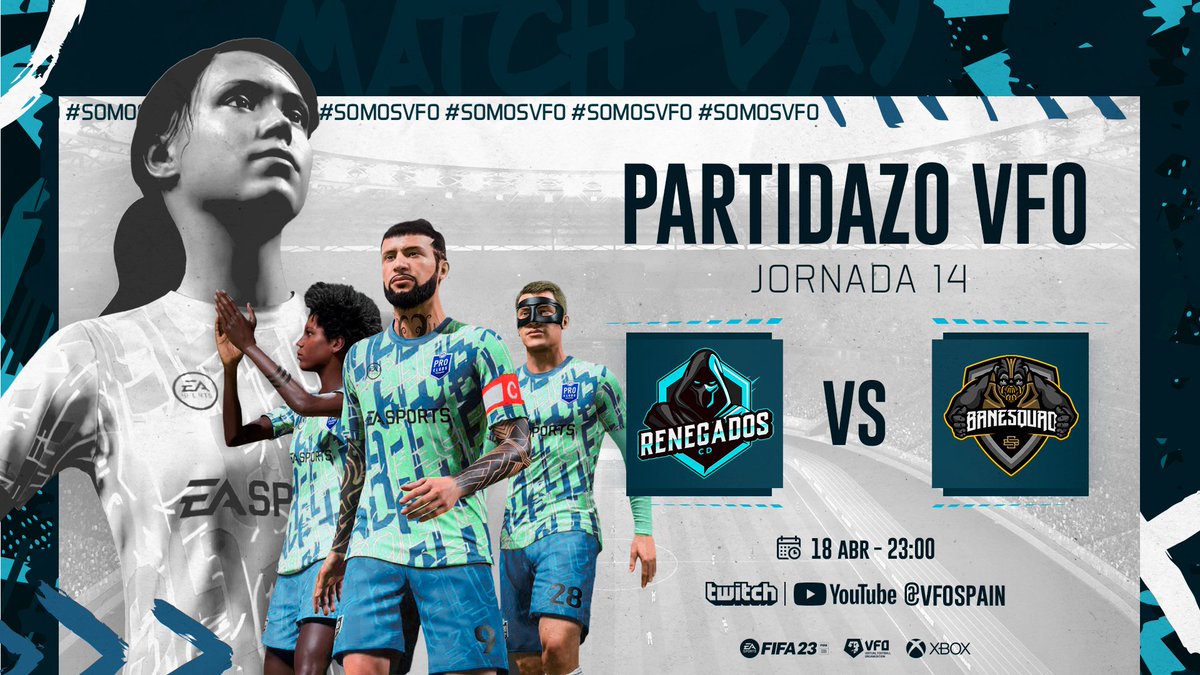 VFOspain's tweet image. No te pierdas el #PartidazoVFO

🟠@Lynx4kESPORTSPC - @AvidenceClub 
🟢@CRenegados - @BaneSquadEsp 
🔵@TeamEliteVFO - @CCF_eSports 

⏰Desde las 22:15 en directo ↩️
🖥️twitch.tv/VFOspain