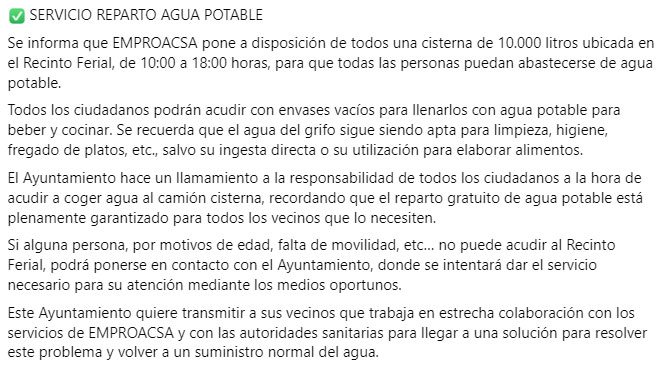 Ayto. de Pedroche tweet media