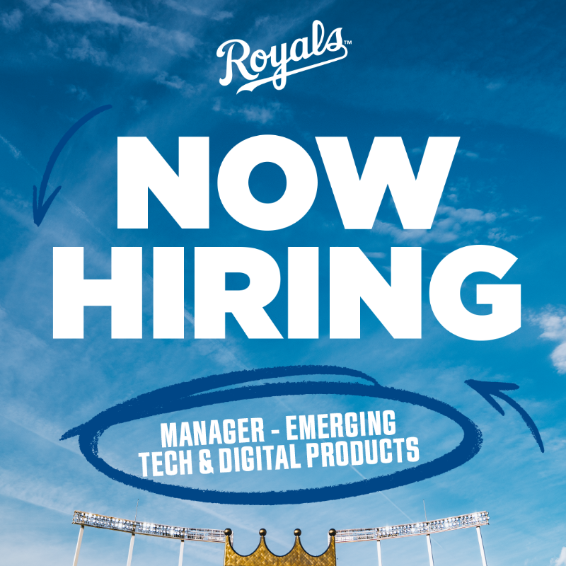 Royals's tweet photo. Join our digital team!

This position will own the vision, strategy, and product roadmap for emerging and innovative fan engagement technologies.