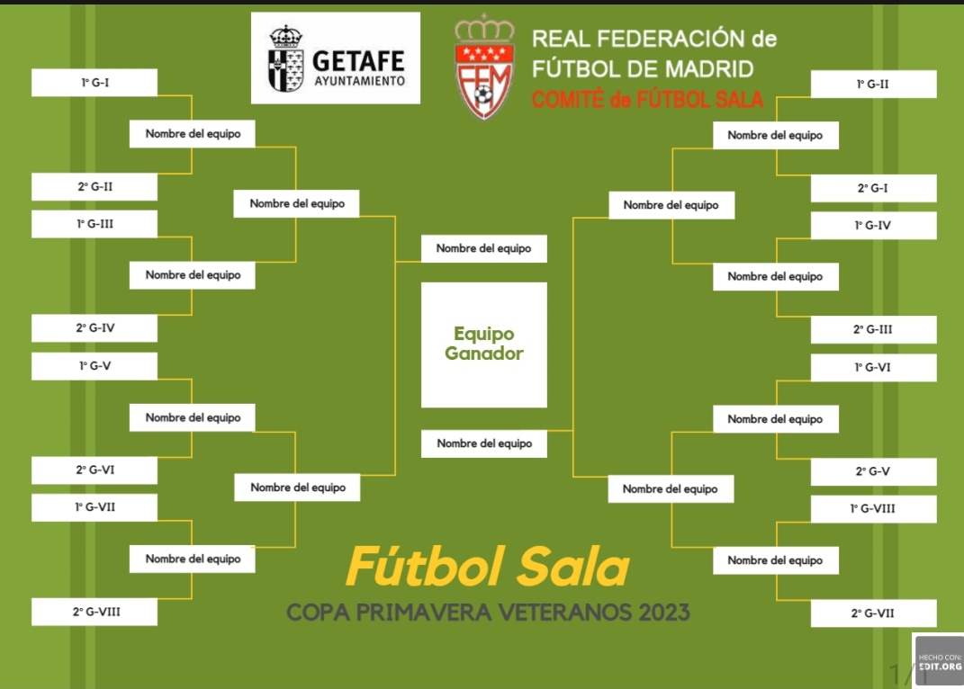 CerroGetafeFS's tweet photo. 💥 Os presentamos nuestros rivales del trofeo "Copa Veteranos 2022/23".

⚔️El grupo se compone de 3 equipos entre los que está el Cerro Getafe y sus respectivos rivales, Tuareg y Sport Sanjo B.

🔥Los 2 primeros pasan a la siguiente ronda, el cuadro de eliminación.

#VamosCerro🔰 https://t.co/1eHwHE633u