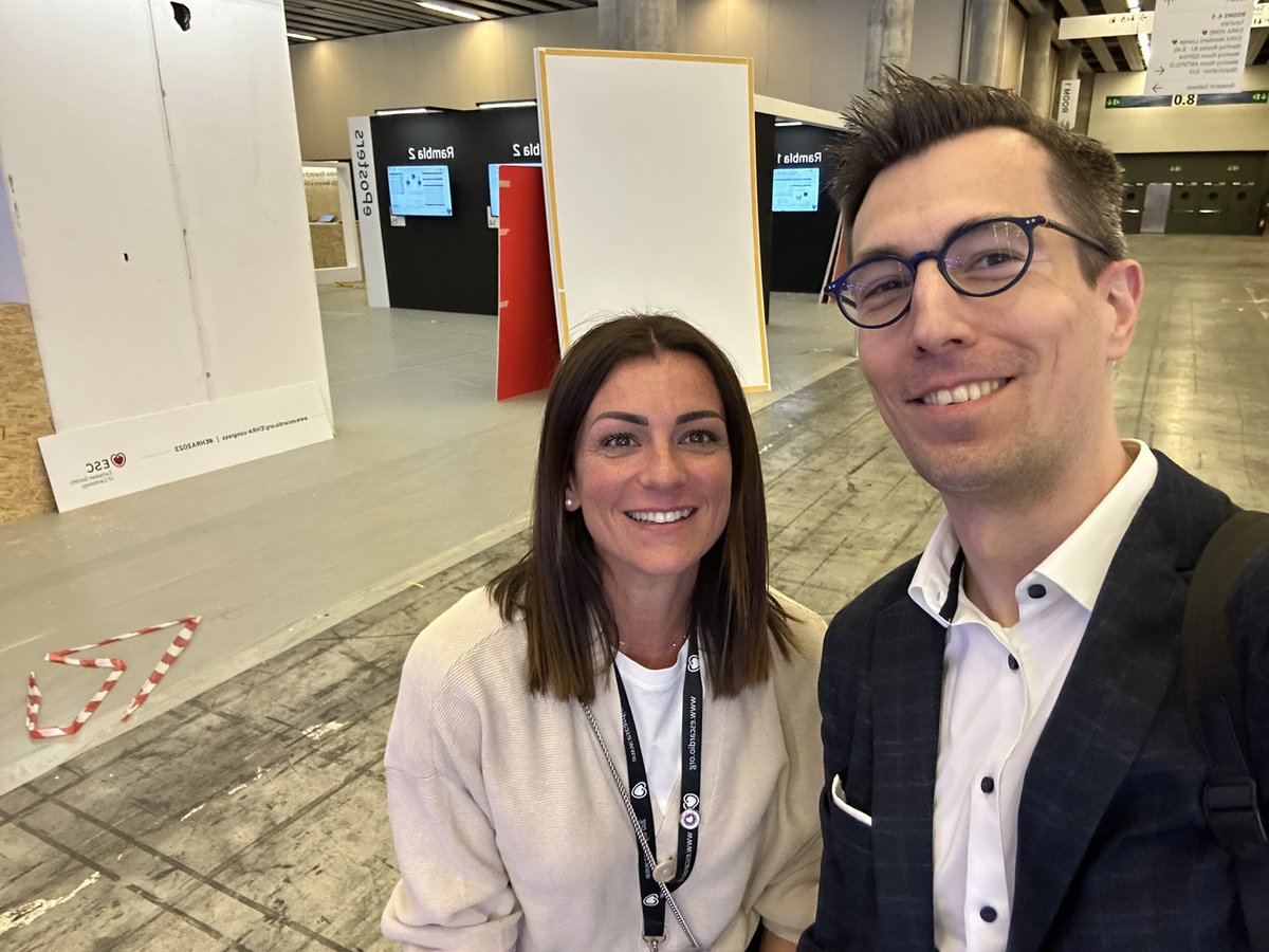 Thank you @ESC_Camille for a strong support for all SoMe acitivities during #EHRA2023!

📲Twitter Ambassadors
🎥#EHRAmotions
🥨#EHRAsnacks