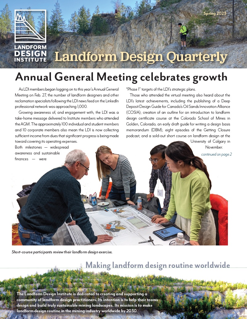 Landform Design Institute tweet media