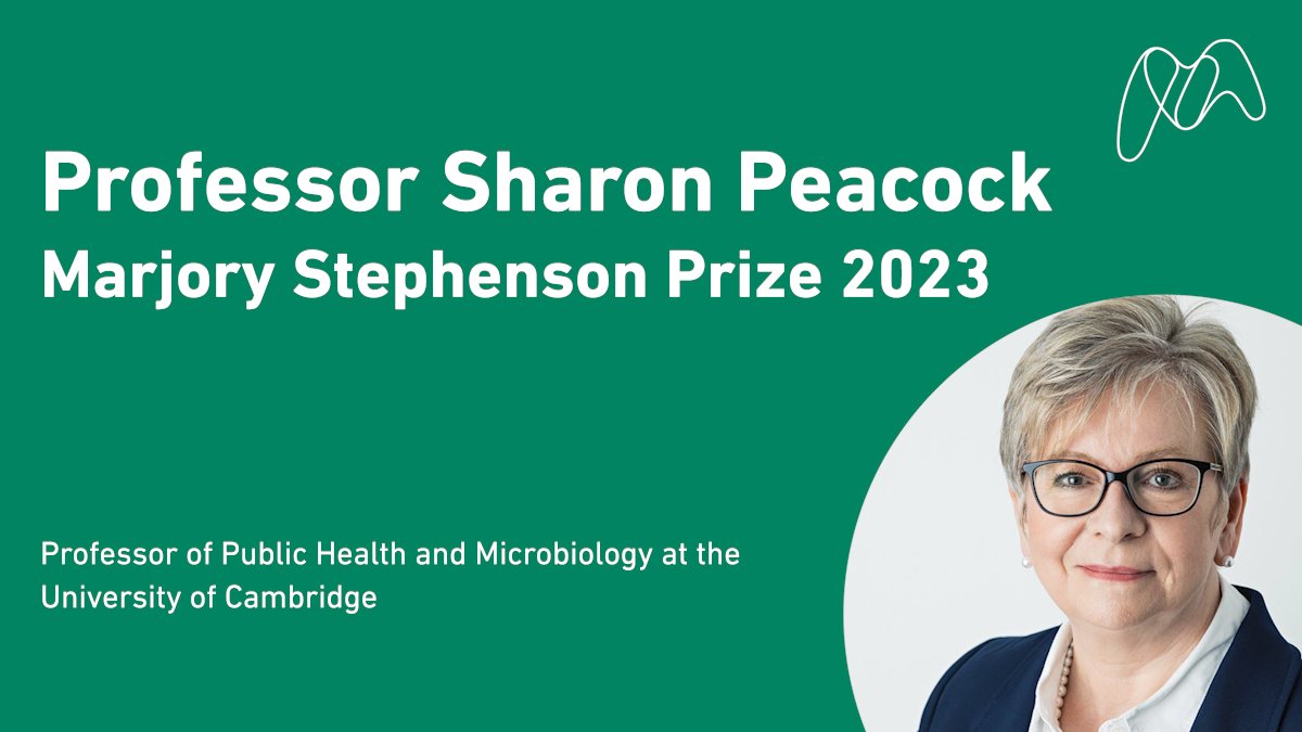 MicrobioSoc's tweet image. Sharon Peacock from @Cambridge_Uni closes the day at #Microbio23 with her Marjory Stephenson Prize Lecture: Sequencing Microbes for Better Human Health in Hall 1. Find out more about Sharon and her research in this interview: microb.io/41xJOZY 👈
