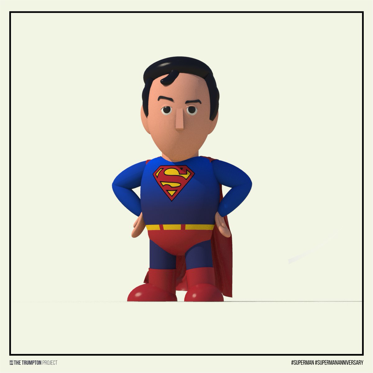 Trump_ton's tweet photo. To celebrate #SupermanAnniversary I thought I'd create the CGi #Superman you've all been waiting for ...

#TrumptonSuperman https://t.co/na4mUkpQgD
