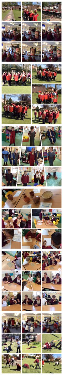 KS2 have started their Roman Empire theme with a fantastic experience day!