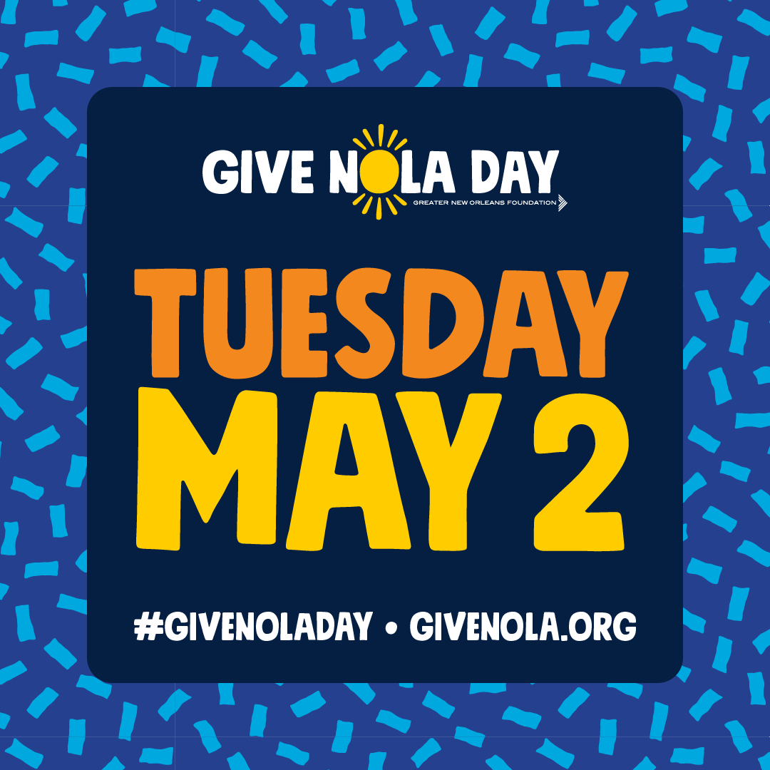 Join us for GiveNOLA Day! Early Giving started yesterday! Our goal for 2023 is $20,000. Visit the link in our profile to learn more about our growing program and join Bricolage in our mission to advance equity and create innovators who will change the world.