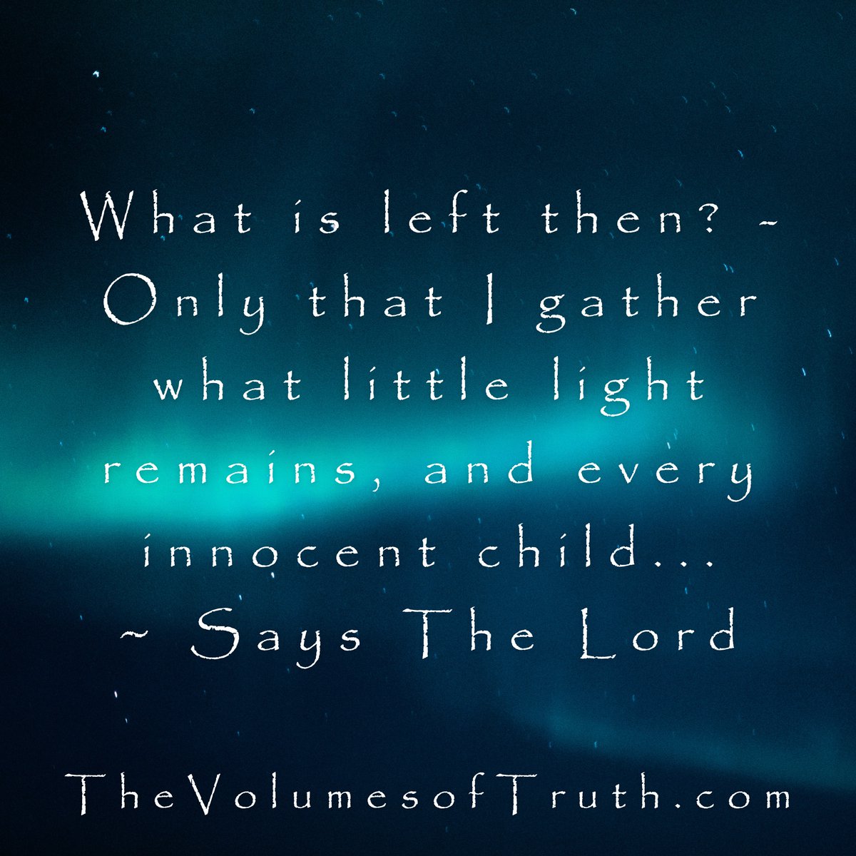 True_Bread's tweet photo. From The Lord, Our God and Savior ✉️
https://t.co/vsCls6l1bC’s_End
GENERATION'S END (From: A Testament Against The World... The Lord's Rebuke)
https://t.co/v1ihafjy3x
#TheVolumesofTruth #AWarningfromGod #DayofTheLord #WrathofGod #ThussaysTheLord #LettersfromGod #NewScriptures https://t.co/vWmSpC2Qz8