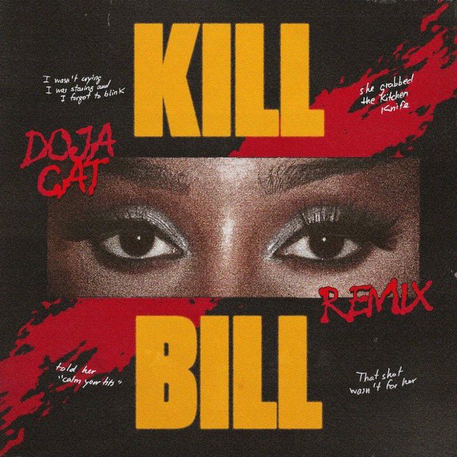 DojaCatAccess1's tweet photo. Buy and Stream “Kill Bill (Remix)”, we are VERY close!!! 

link: https://t.co/w2Up5acFgT https://t.co/2emVwHyCC5