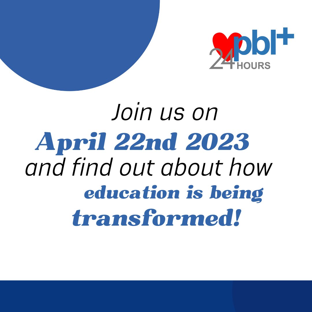 tinyurl.com/24HoursPBL
#24HoursPBL #PBL #Learningbydoing