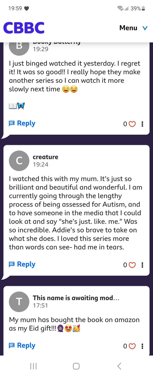 Episode Two of #AKindOfSpark will be starting in 15 minutes on <a href="/cbbc/">CBBC</a> .

Thank you for last night's lovely reception.

I co-wrote last night's episode and wrote tonight's. Addie will be facing Juniper Council for the very first time and getting a makeover from Nina.

See you at 6!