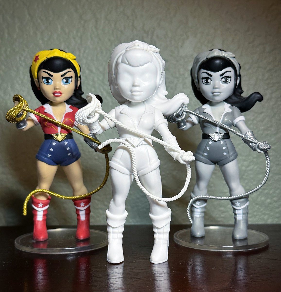 megstocker's tweet photo. It’s #PopTwinsTuesday, Wonder Woman Bombshell Rock Candy (+ proto) edition!

👑 : @OriginalFunko 
📷 : Pop Twins / Triplets Tuesday
🌟 : Wonder Woman

#funko #funkorockcandy #wonderwoman #funkobombshells #funkoproto #DC #funkoDC #fotw #funaticoftheweek #coloradofunko https://t.co/ptcPawUpJB