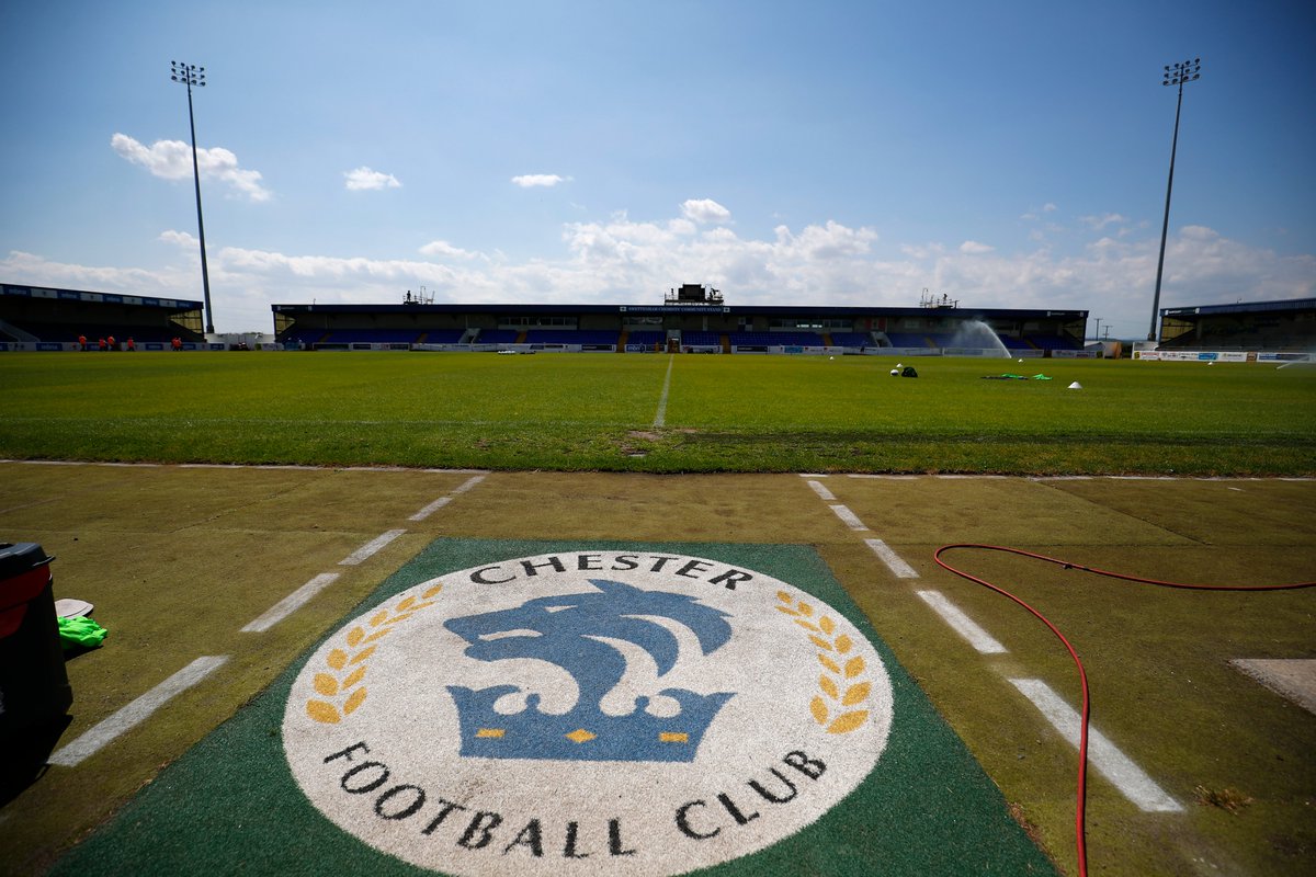 talksportbet's tweet image. Chester FC&apos;s updated away form:

- DLWDDWDWWDLWWWLDDDWDWWDWWW

- Unbeaten in 90 minutes in 24 matches

- One league defeat all season

- Beat an Everton side featuring Holgate, Coady, Mina, Patterson, Doucoure, Davies, Simms and Calvert-Lewin

#OurClub