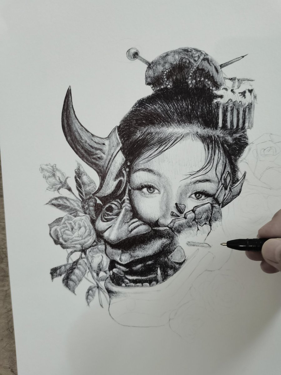 Commission for a tattoo in progress.
GM gm
#joki #jokiargu