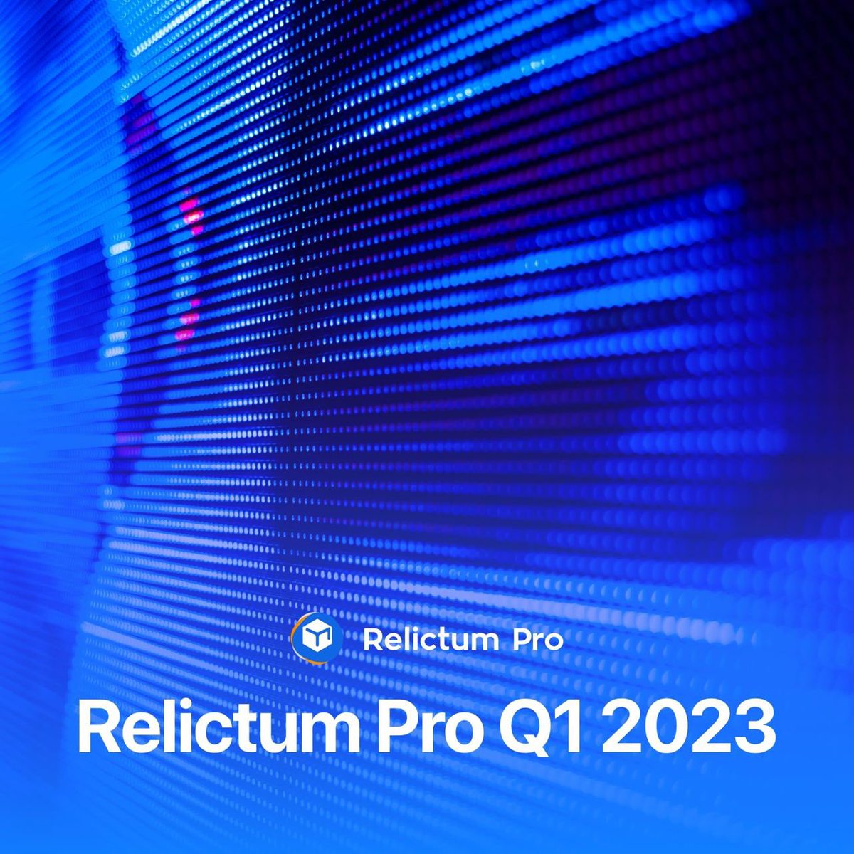 relictumpro's tweet photo. Dear community!

We are glad to announce you that the results of the Q1 2023 have been already published.

Read the full text on our website 😎

Stay tuned, we are glad to share our news with you. #relictum #blockchain #news #Technologie #crypto https://t.co/0ivIB7lKXk