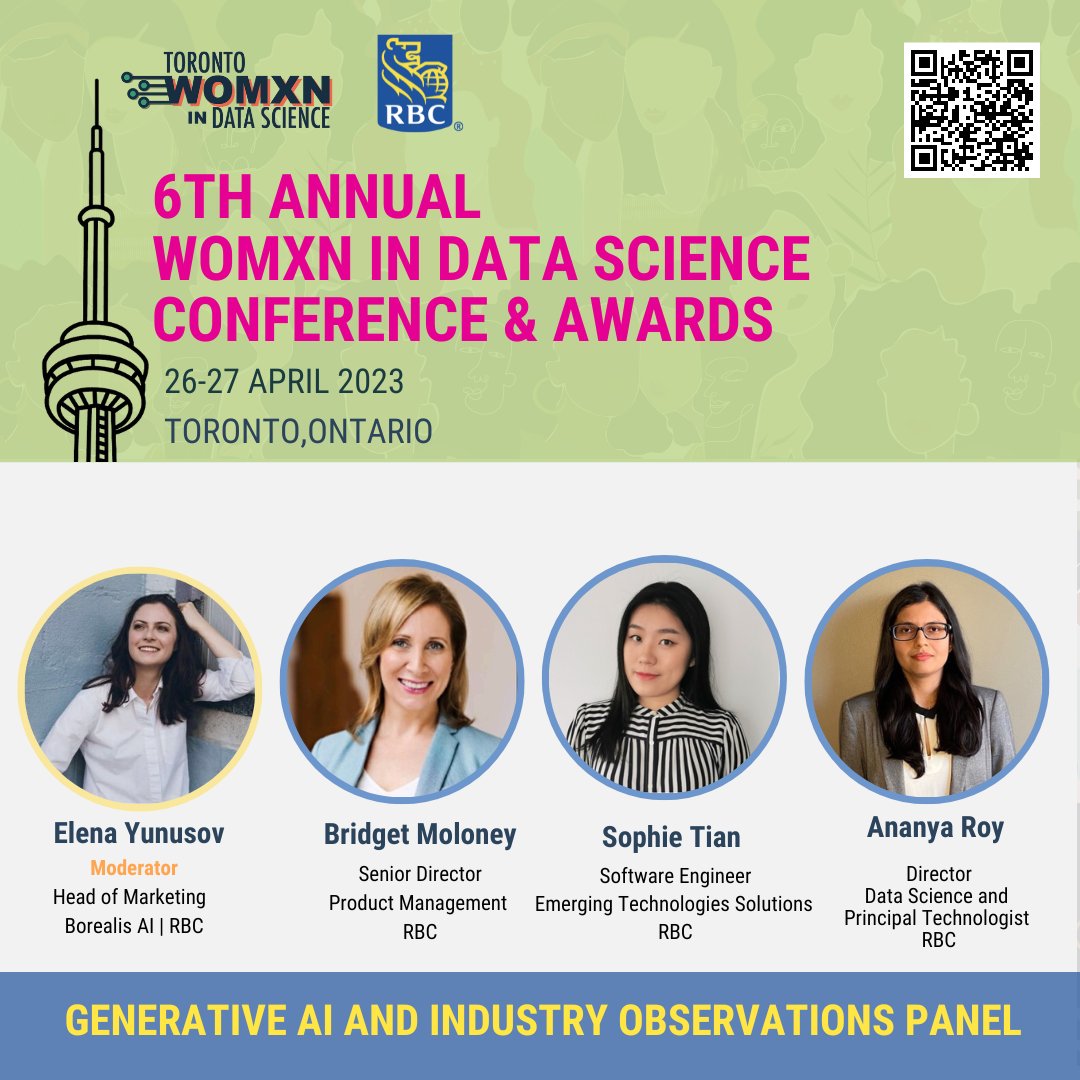 This panel will share observations on developments in Generative AI, how they see the industry adoption of AI evolving, and the considerations companies must keep at the forefront as these emerging technologies continue to advance.

Few seats left: buff.ly/3UKI3Gy