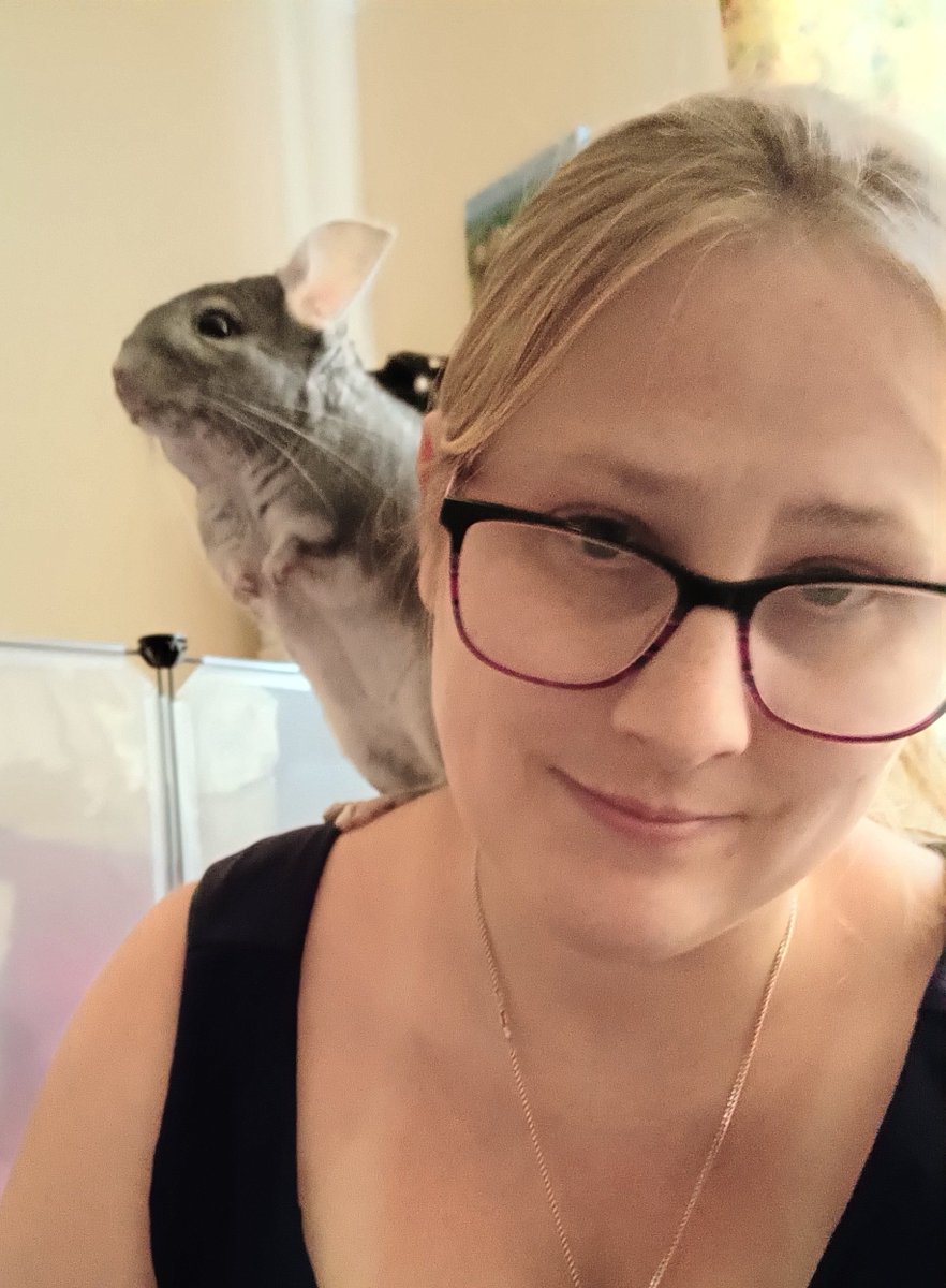 ChronicallyCrzy's tweet photo. Fur parrot!
Taken approximately 5 minutes before she launched herself over the edge of the playpen and led me on a merry chase around the living room. https://t.co/diAlGqDhIm