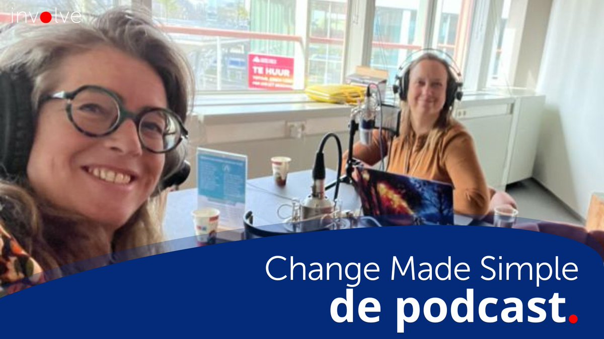 involve_nl's tweet photo. #IlsevanRavenstein is goed bezig om de kennis van @involve_nl te delen. Ze was te gast bij de #podcast van @JudithWebber: Change Made Simple. Wat ook de titel is van het #boek dat ze schreef met #MichielvanDelden. "Geen toeval dus!" π Luister nu via: https://t.co/wj1UfKyJ1g https://t.co/9xiUr9J1UD